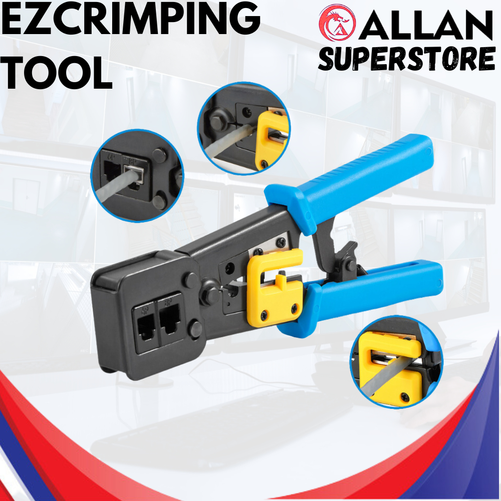 Allan Superstore Ez Crimping Tool For Rj45 Passthrough Connector ...