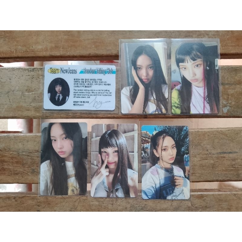 OFFICIAL Newjeans Bluebook Hyein - Photocards | Shopee Malaysia