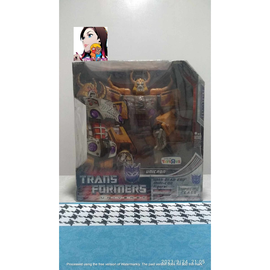 Transformers Universe - Unicron Supreme Class Generation 1 | Shopee ...