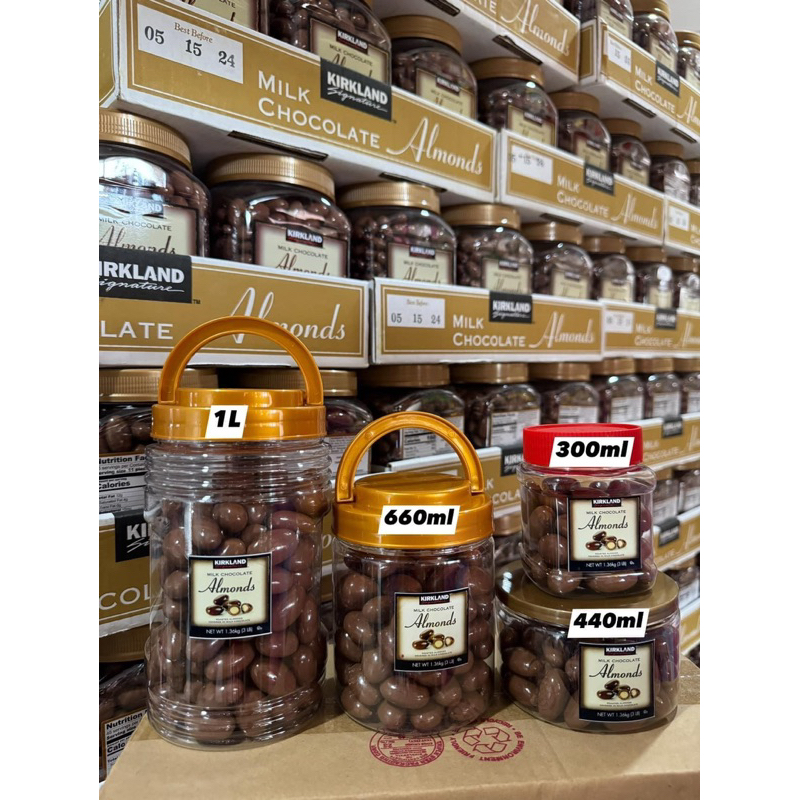 Kirkland Signature Milk Chocolate Roasted Almonds Shopee Malaysia