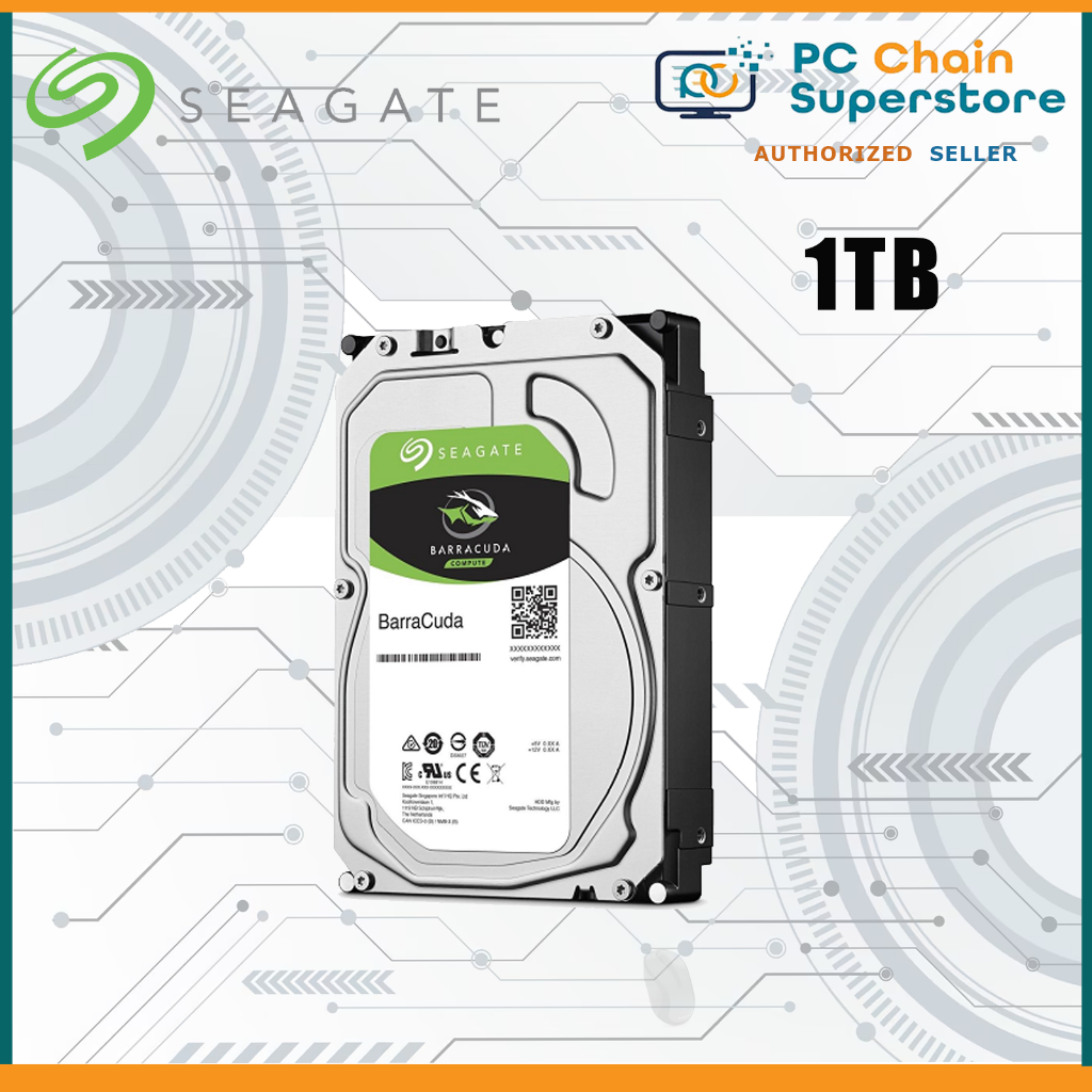 Seagate Barracuda 1tb Sata 35 7200rpm Internal Hdd Hard Disk Drive St1000dm014 Shopee 0988