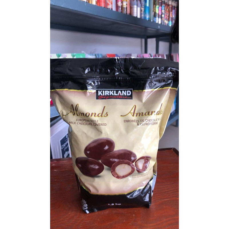 Kirkland Almond Milk Chocolate Covered 1.5kg July 2024 expiration(from