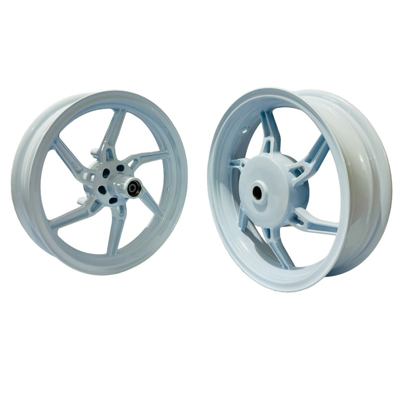 G REN MAGS GR6 /AND6 AEROX155 V1/V2 2.50/14 3.50/14 PAIR WHITE/GOLD ...