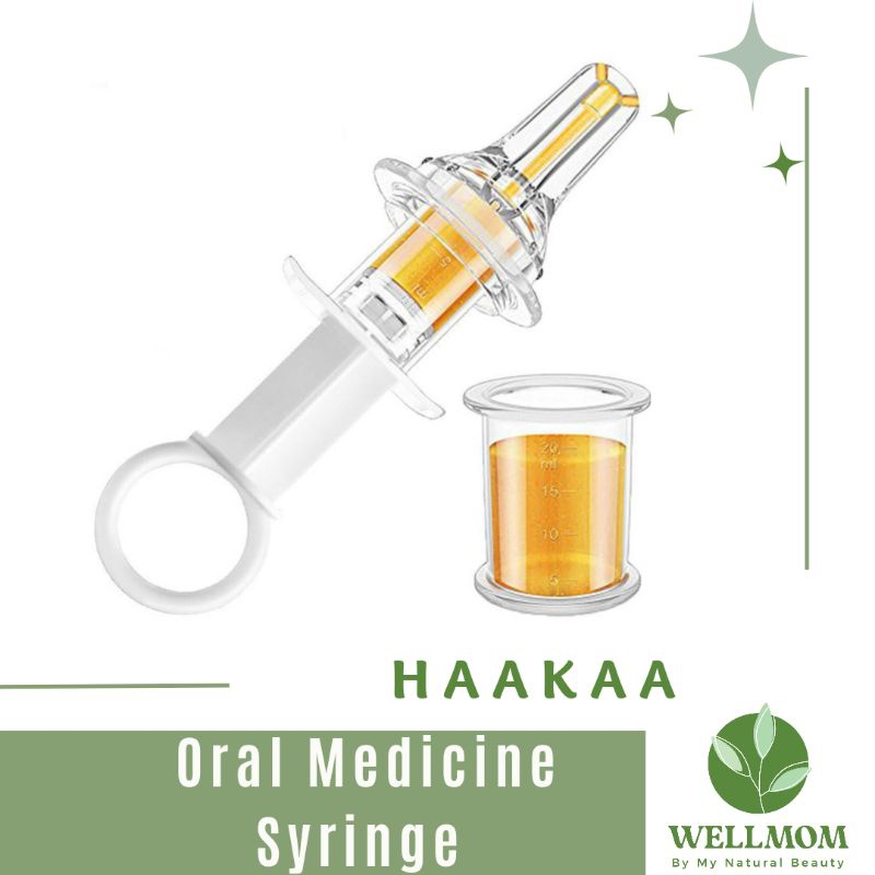 Haakaa Oral Feeding Syringe Medicator Shopee Malaysia