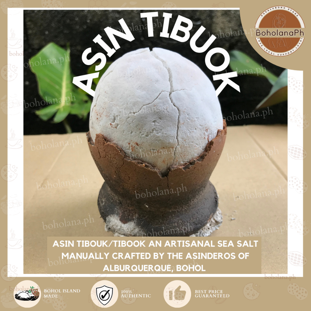 Bohol's Premium Asin Tibuok/Tibook/Unbroken Salt Artisanal Sea Salt