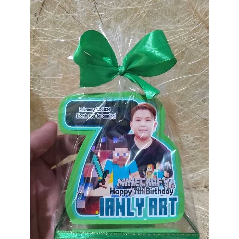 Minecraft Souvenir Standee ( any theme/shape will do) | Shopee Malaysia