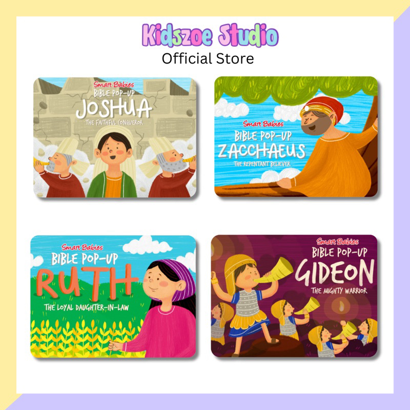 smart babies bible pop up story book | Shopee Malaysia