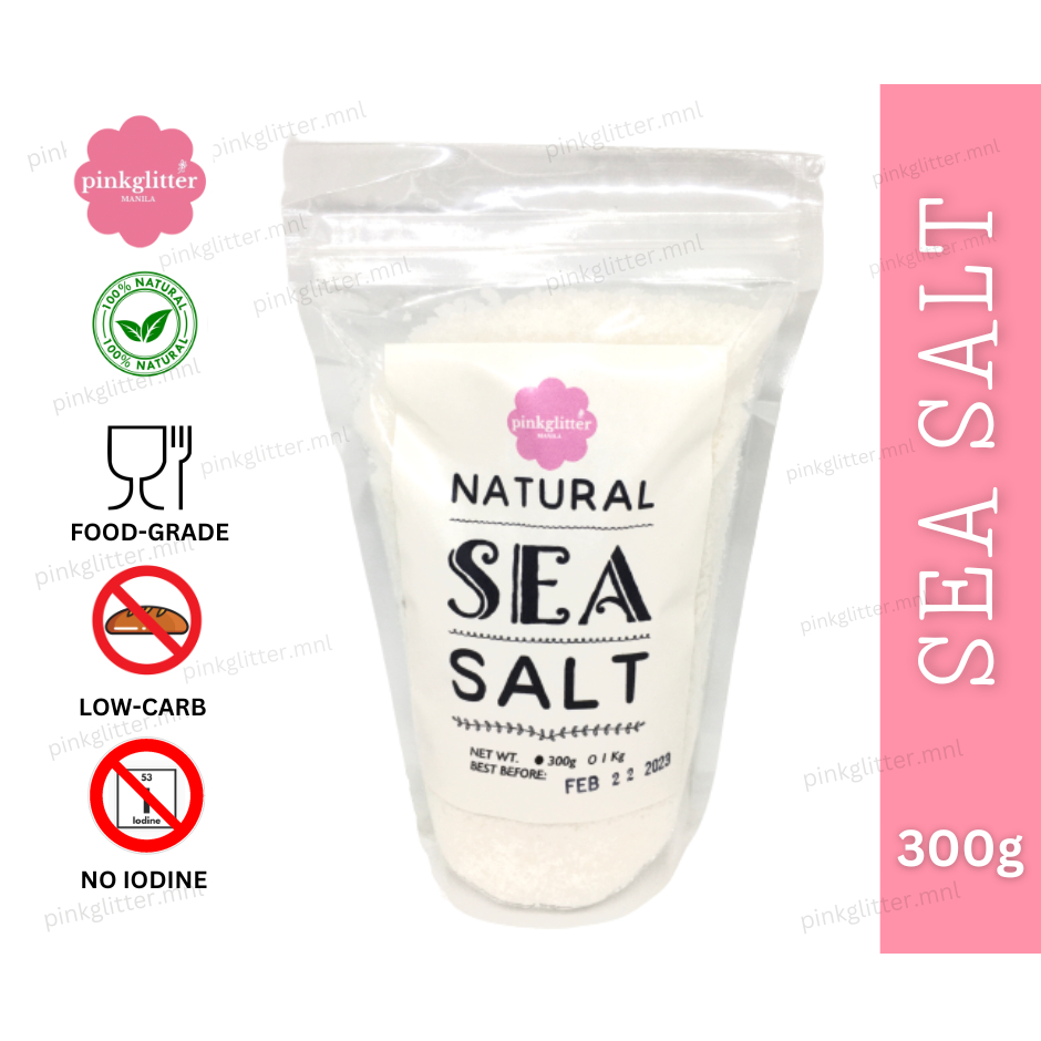 Natural Sea Salt fr Noniodized, Piercing Aftercare, Cooking, Baking