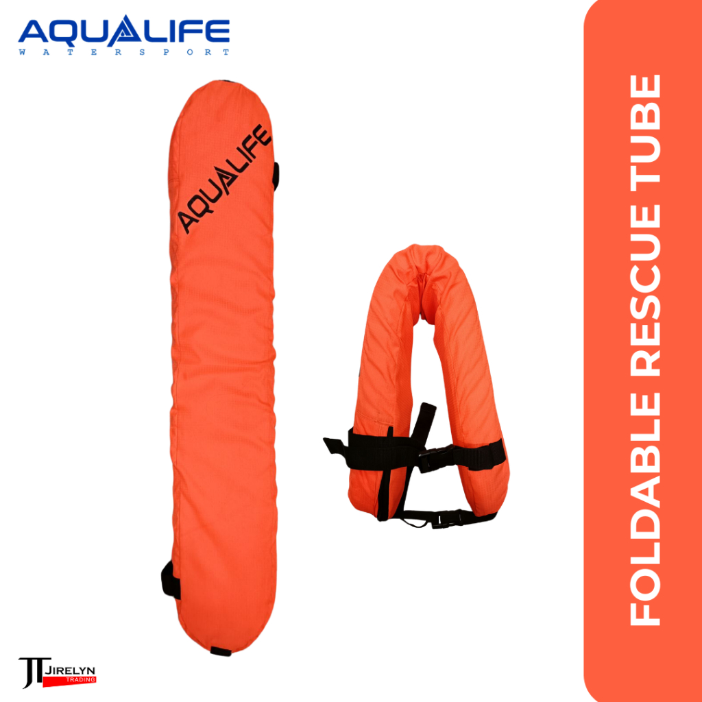 AquaLife Foldable Rescue Tube - Compact Water Gear for Lifeguards and ...