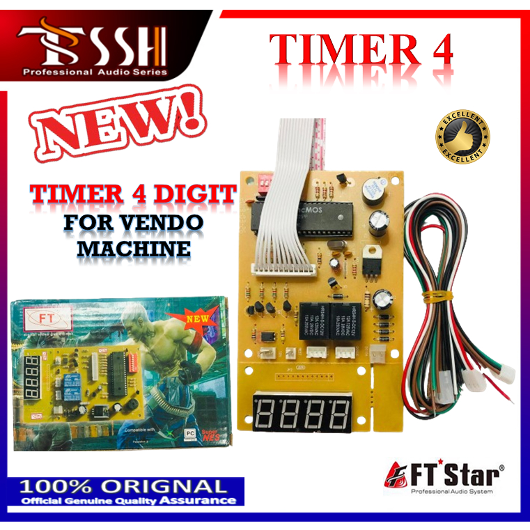 FT -TIMER 4 ( PROGRAMMABLE DIGITAL TIMER) | Shopee Malaysia