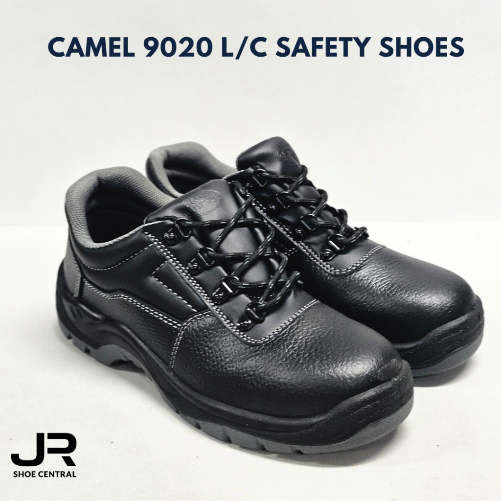 CAMEL 9020 Safety Shoes Low Cut Leather Steel Toe for Construction Shopee Malaysia