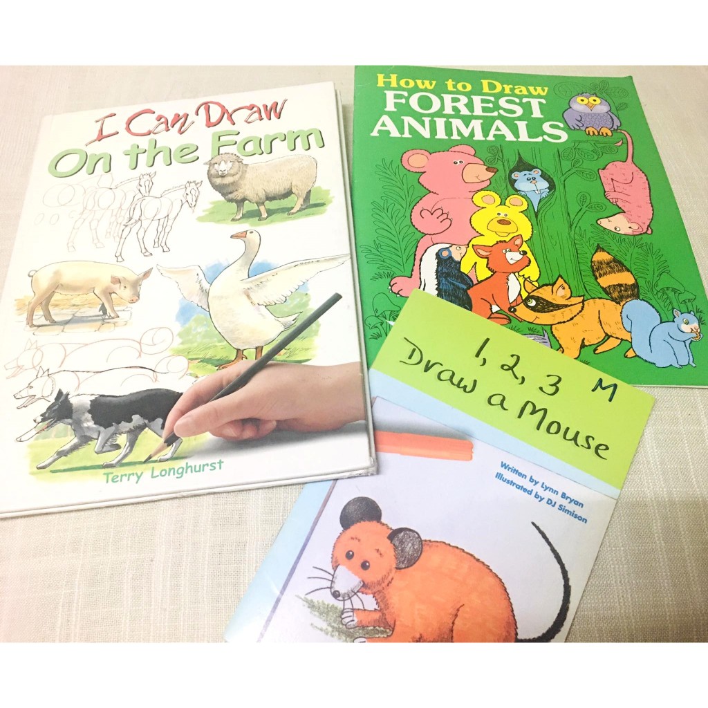 I Can Draw On the Farm, How To Draw Forest Animals, 123 Draw a Mouse