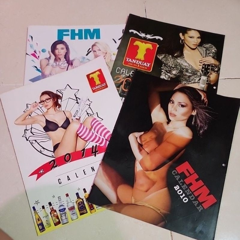 FHM Calendars Tanduay Shopee Malaysia