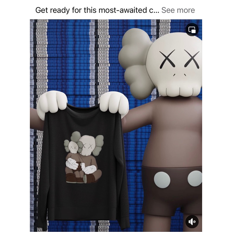 UNIQLO X KAWS collab commemorating the ARTBOOK launch worldwide ...