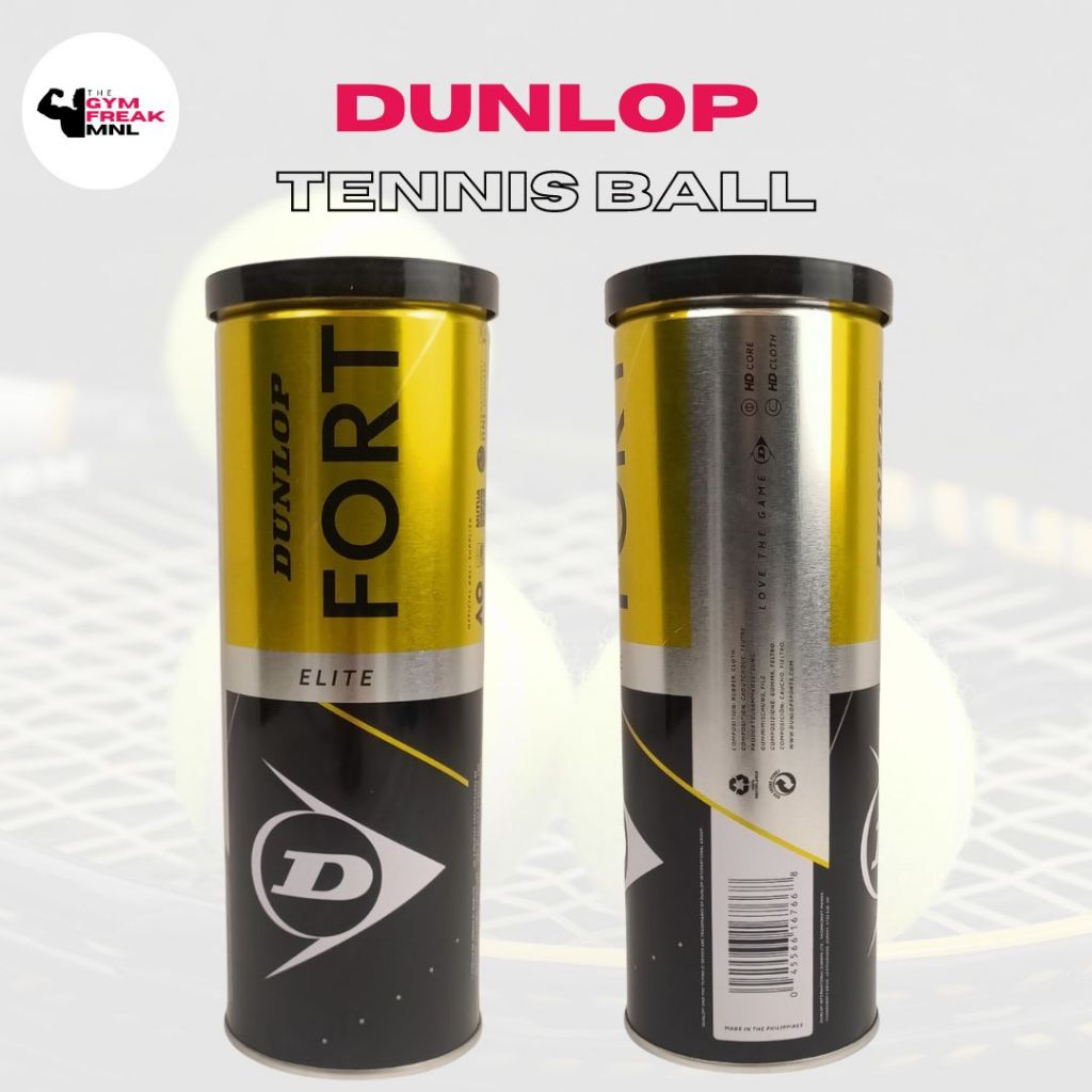 Dunlop Fort Tennis Balls 3s (one can) Shopee Malaysia
