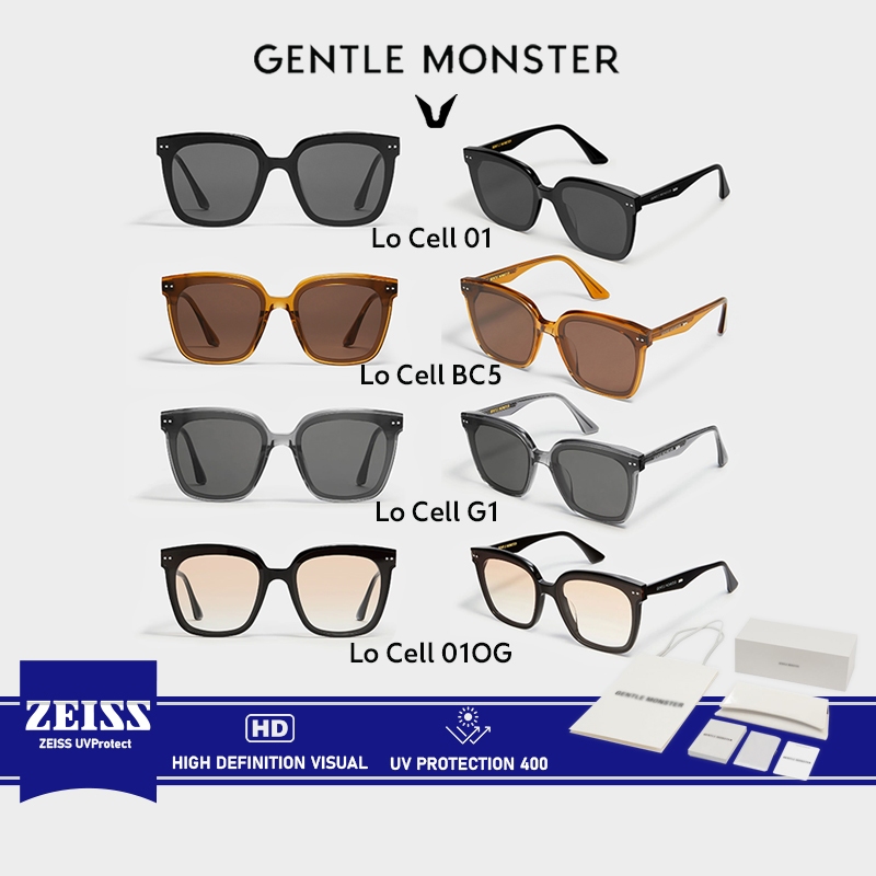 AUTHENTIC Gentle Monster ZEISS LENS LOCELL 01 / BC5 / G1 / 01OG Korean