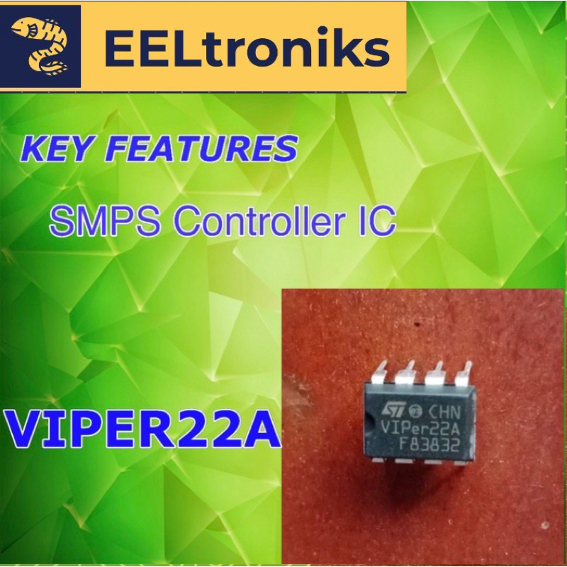 VIPER22A SMPS CONTROLLER IC | Shopee Malaysia