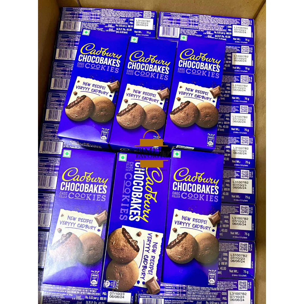 Cadbury Chocobakes ChocFilled Cookies 75g | Shopee Malaysia