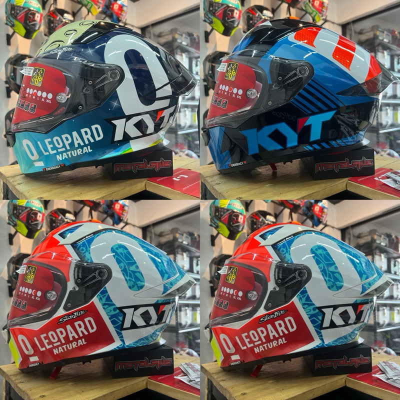 KYT R2R/R2R PRO (Full Face/Dual Visor) | Shopee Malaysia