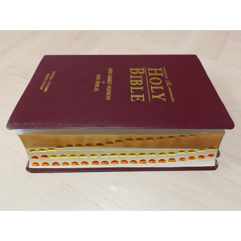 DIGLOT ENGLISH-CEBUANO PARALLEL KJV BIBLE | Shopee Malaysia