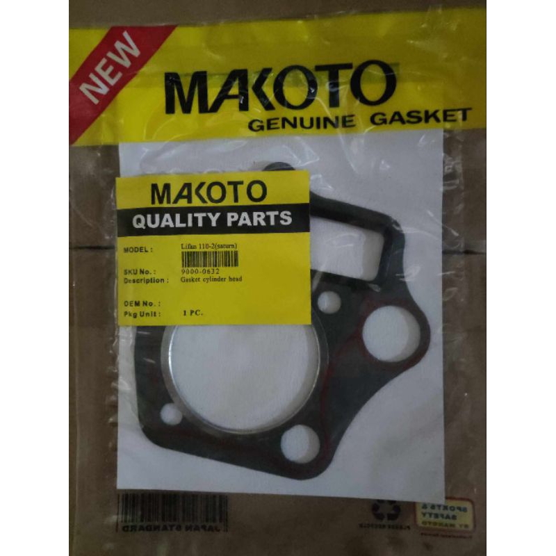 Cylinder head gasket Lifan 110-2 (saturn) | Shopee Malaysia