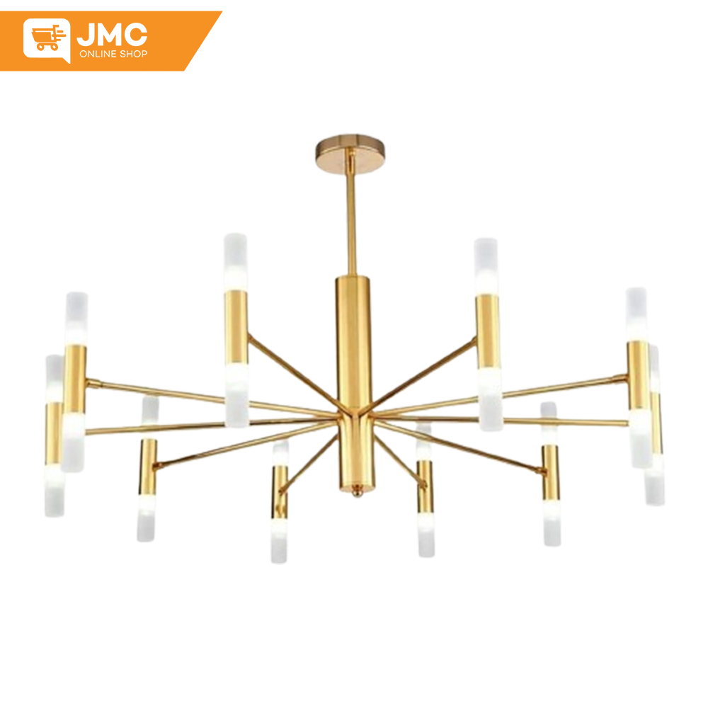 JMC LUXURY 10 HEADS GOLD Living Room Modern Led Chandelier Ceiling