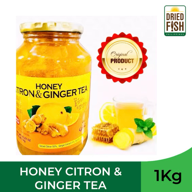 Honey Citron & Ginger Tea 1kg / Honey Citron Tea 1kg & 500grams ...