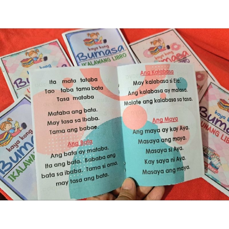 Pagbasa Mini Booklet for kids Reading for Beginners by Teacher Pher ...