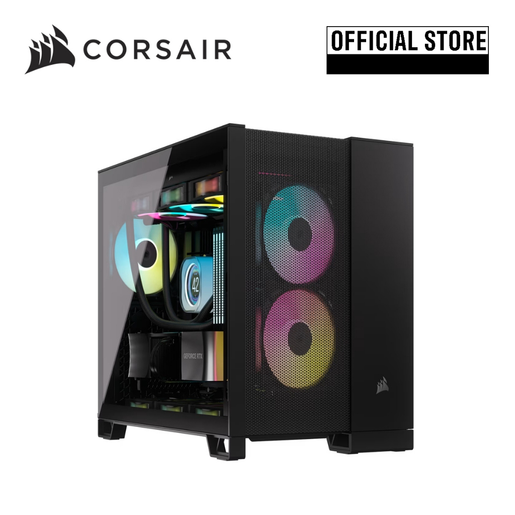 Corsair 2500d Airflow Mid Tower Dual Chamber Pc Case Black Cc 9011263 Ww Shopee Malaysia 2172