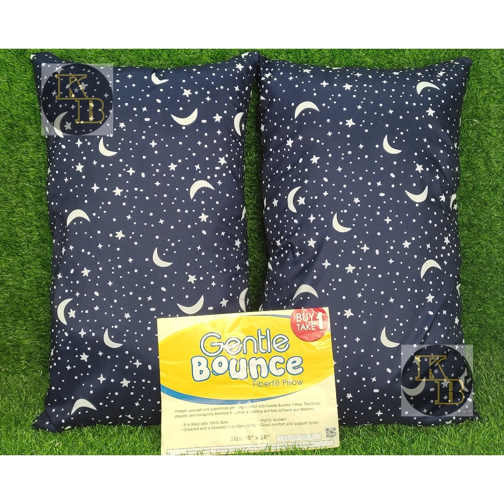 Gentle Bounce Fiber Pillow Soft and Comfort URATEX Pillow Shopee Malaysia
