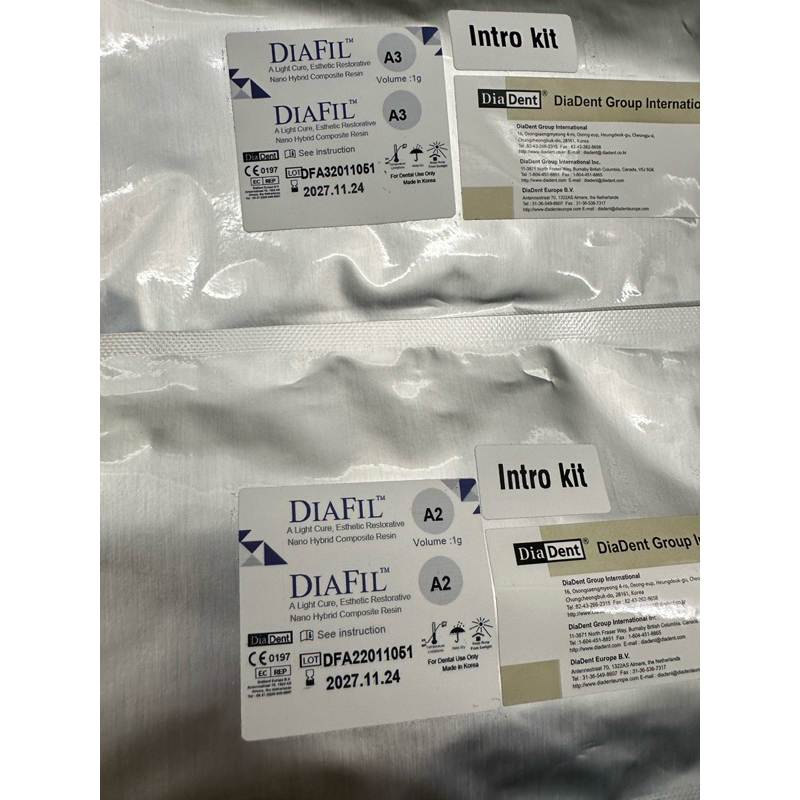 Intro kit DiaFilTM esthetic restorative 1g | Shopee Malaysia