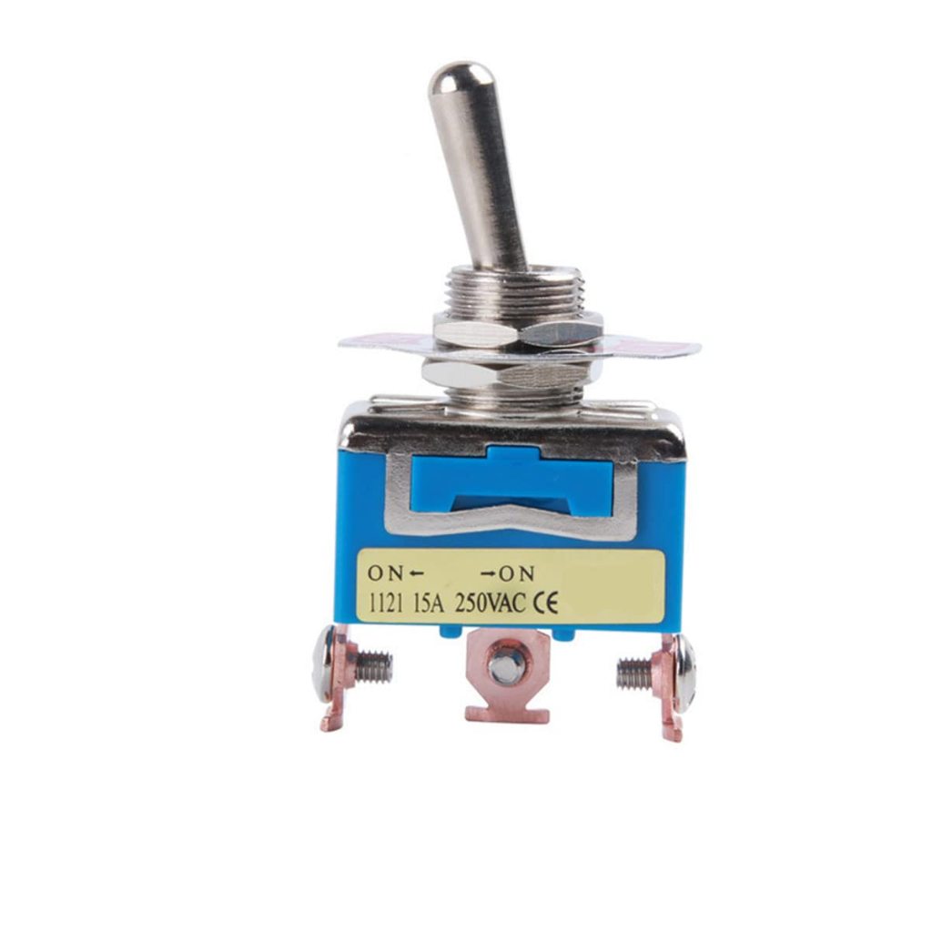 Toggle Switch ON and OFF Toggle Switch 1021 2Pin 2Gear Iron Heavy Duty ...