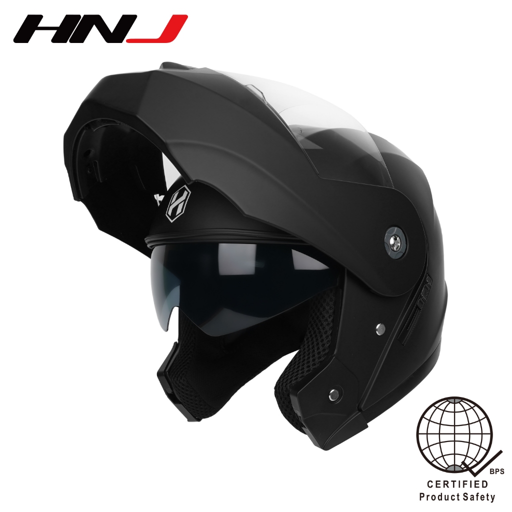 HNJ YM-920 modular full face helmet motorcycle dual visor helmet for ...