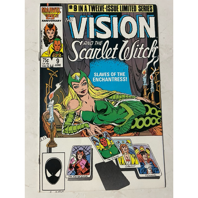 Vision and the Scarlet witch no. 8 and 9 marvel comics limited series ...
