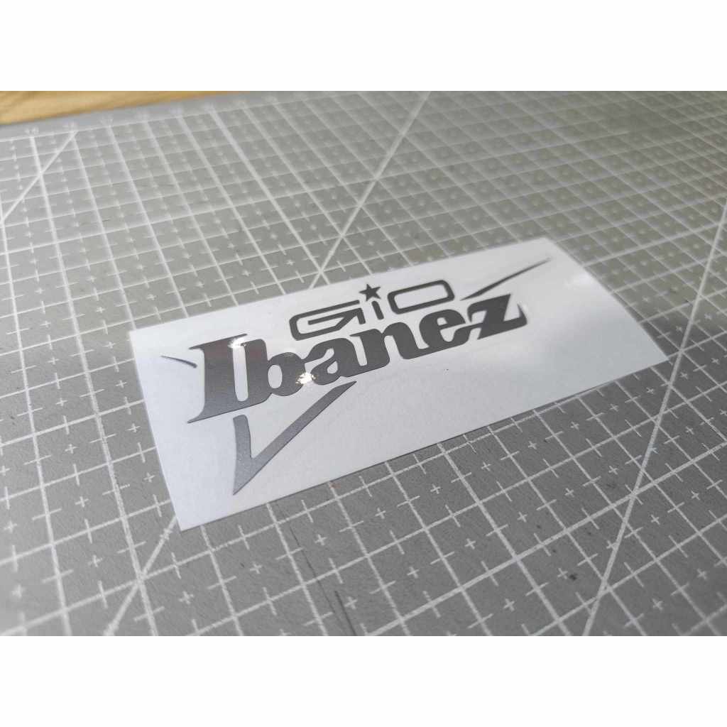 Ibanez Gio Headstock Decal Sticker | Shopee Malaysia