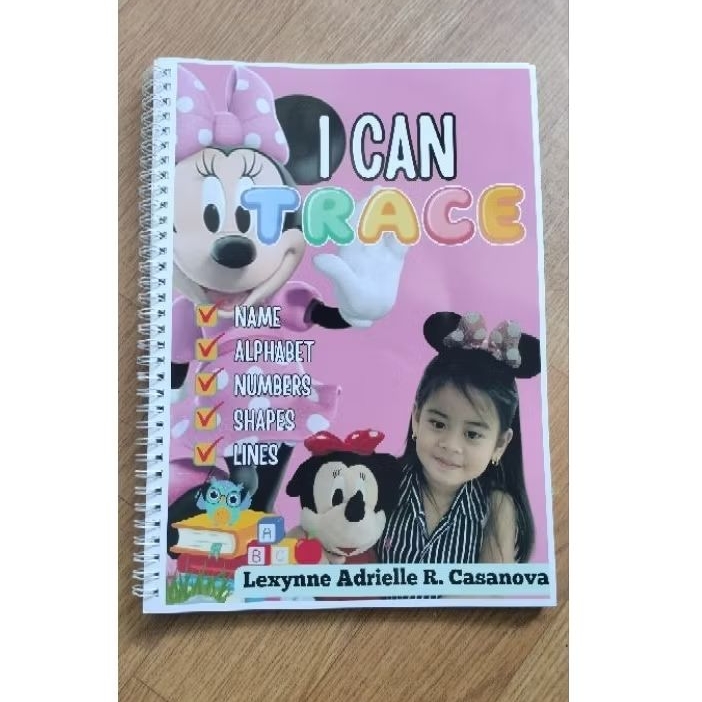 Munchie s arty tracing pad all in one book with personalized tracing
