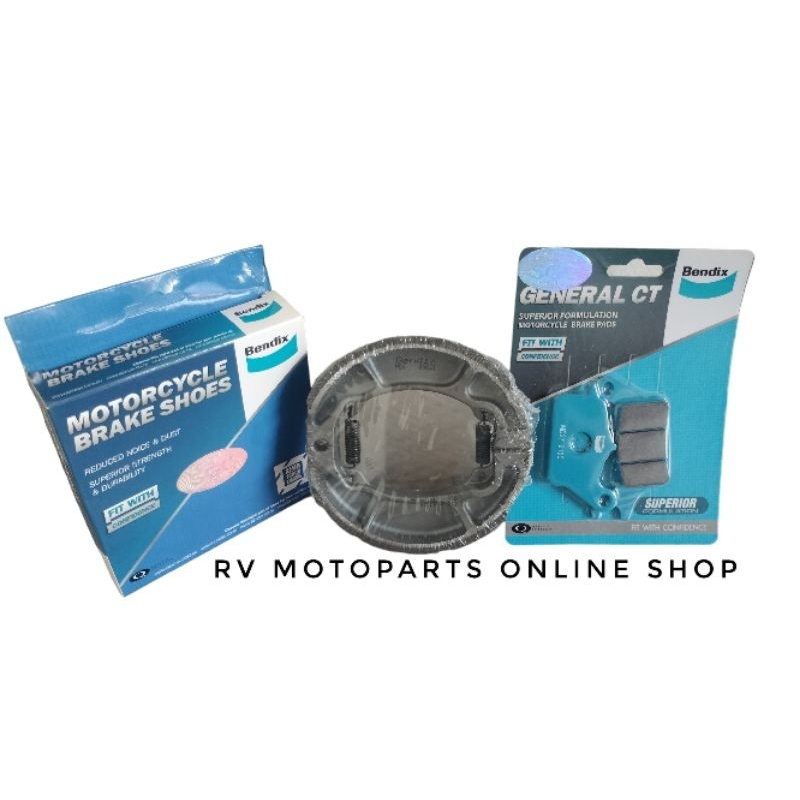 BENDIX Brake pad / shoe Honda beat Carb & F.i / Click V1 | Shopee Malaysia