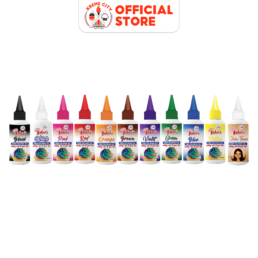 Sugar King Baker's Food Coloring Gel 30g Shopee Malaysia
