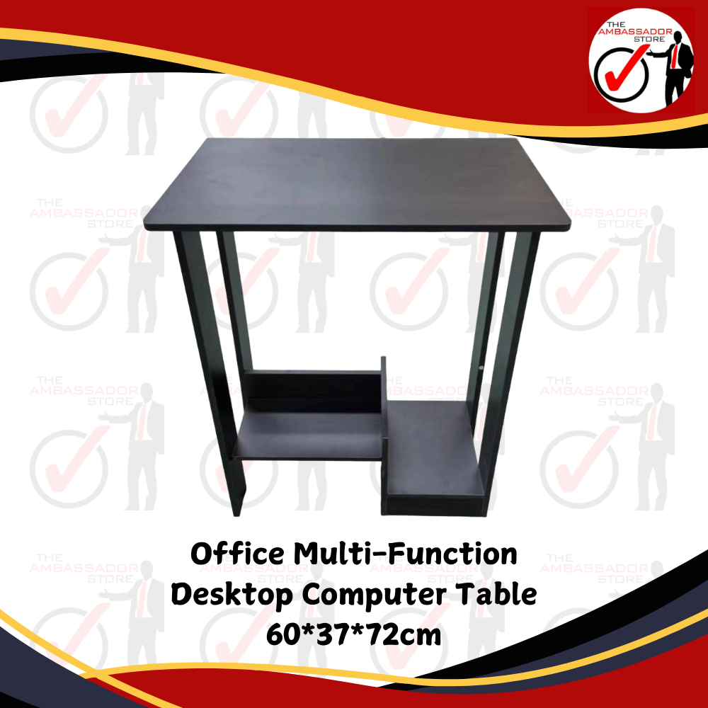 [60*37*72cm] Office Home Multi-Function Desktop Computer Desk Table ...
