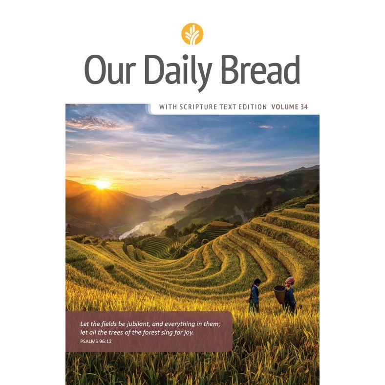 Our Daily Bread With Scripture Text Edition Vol. 34 (2025) | Shopee