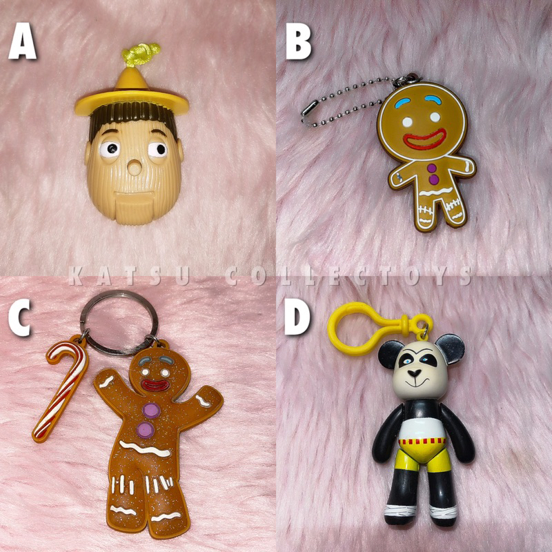 Dreamworks Animation Characters Preloved Keychains | Shopee Malaysia