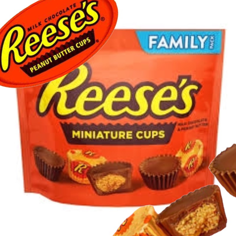 Reese’s Peanut Butter Miniature Cups Family Pack | Shopee Malaysia