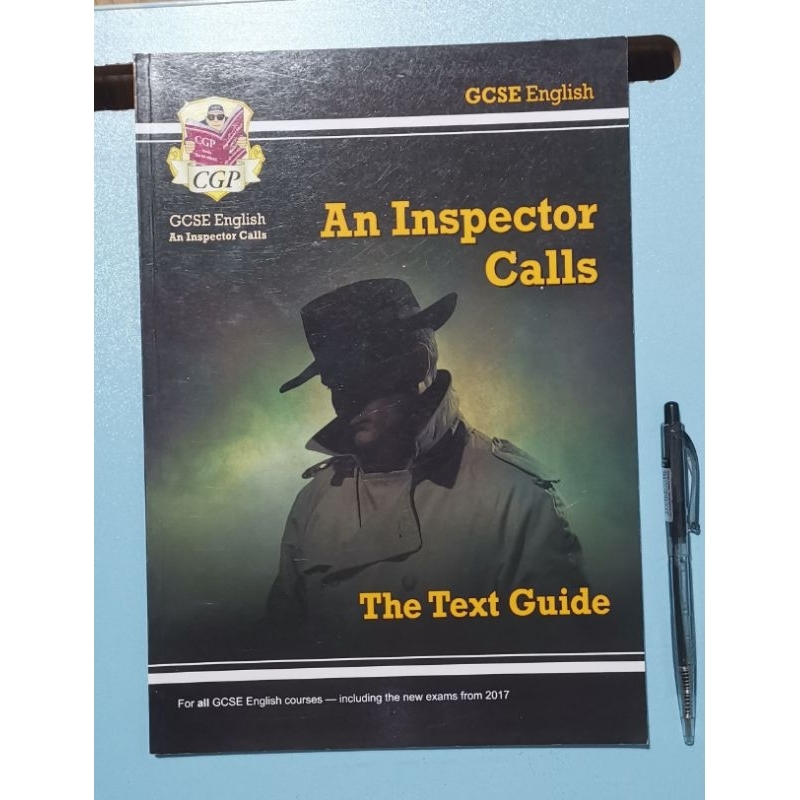 GCSE ENGLISH: AN INSPECTOR CALLS The Text Guide (Preloved from UK ...