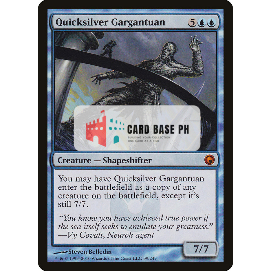 Quicksilver Gargantuan - Magic the Gathering Trading Card | Shopee Malaysia