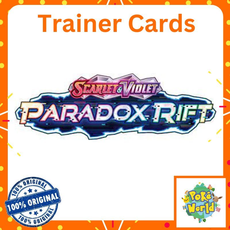 Trainer - Paradox Rift Trainer Cards - Pokemon TCG - Poke World ...