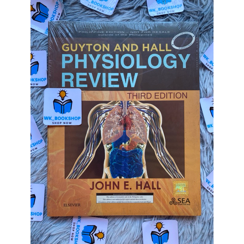 GUYTON AND HALL PHYSIOLOGY REVIEW by John E. Hall 3rd Edition Shopee