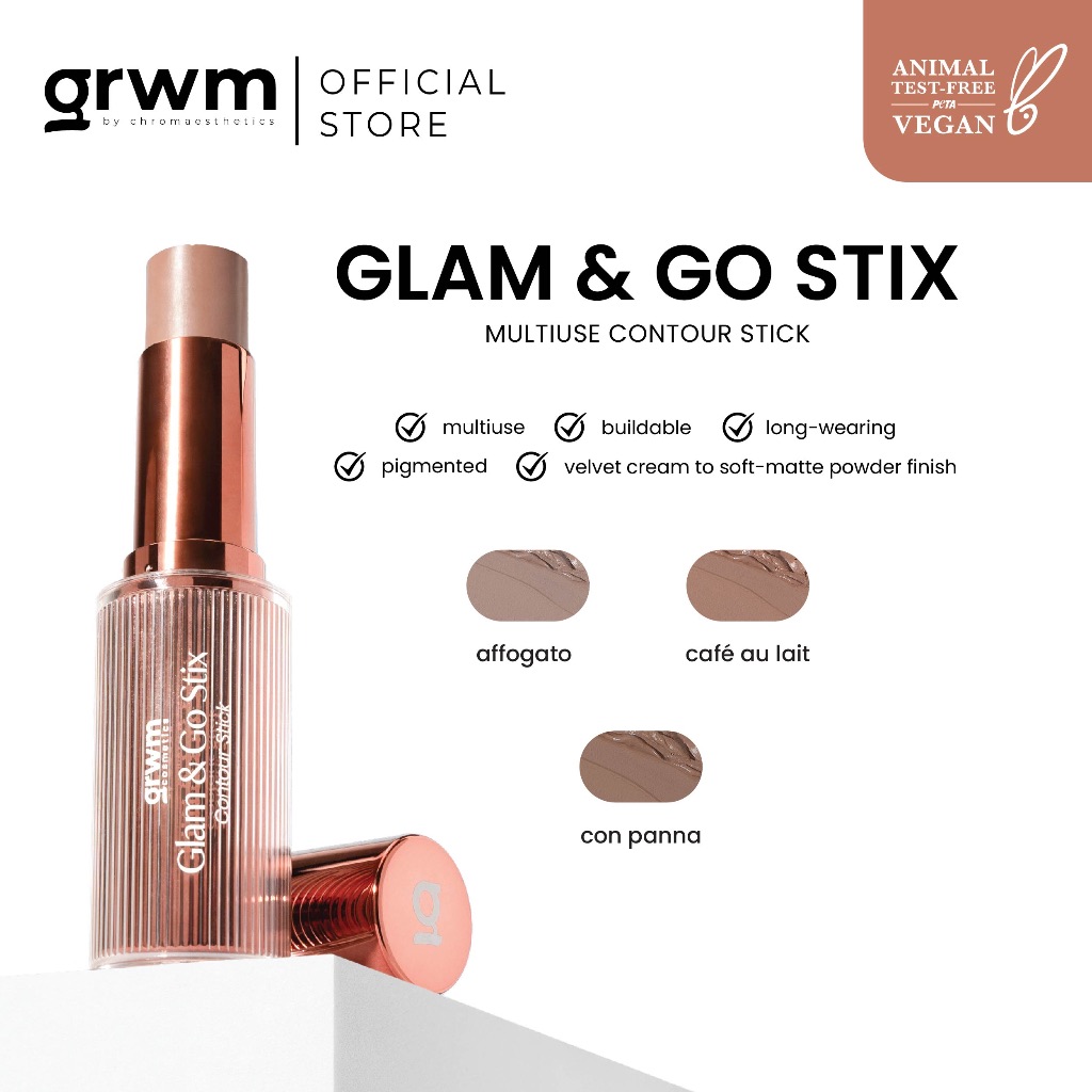 Grwm Cosmetics Glam And Go Stix Contour Shopee Malaysia