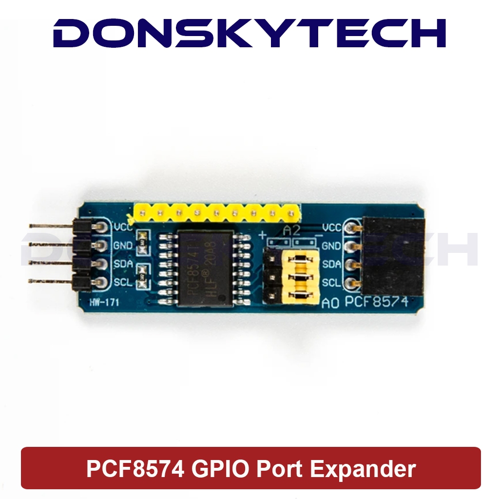 PCF8574 PCF8574T IO Expansion GPIO Port Expander Module for I2C IIC ...