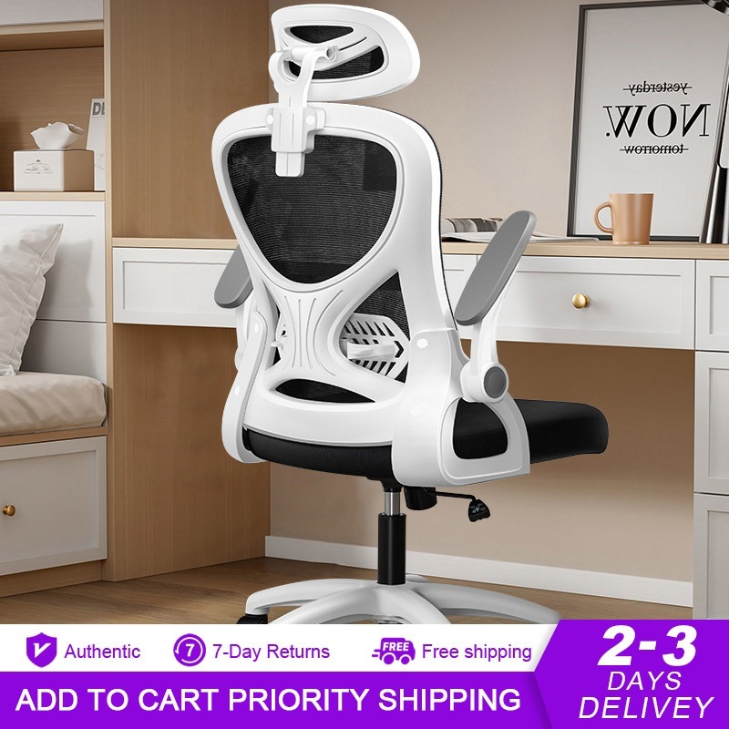 24Oiffce Chair Ergonomics Chair Korean Computer Chair Mesh Office Chair ...