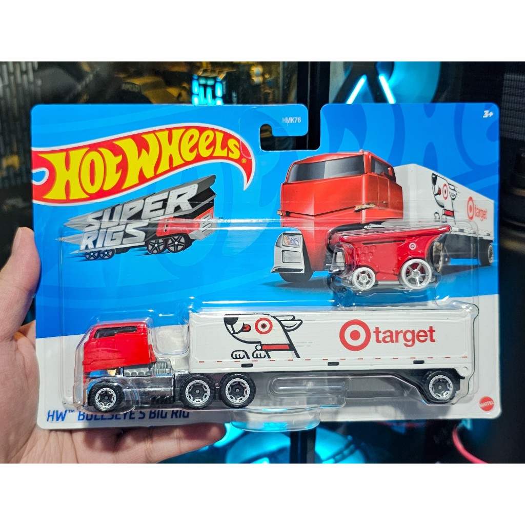Hot Wheels Super Rigs: Bullseye's Big Rig (Target) | Shopee Malaysia